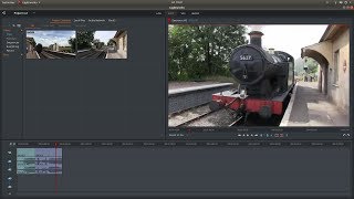 Lightworks: How To Cut Or Split Video Clips In The Timeline Tracks. Resimi