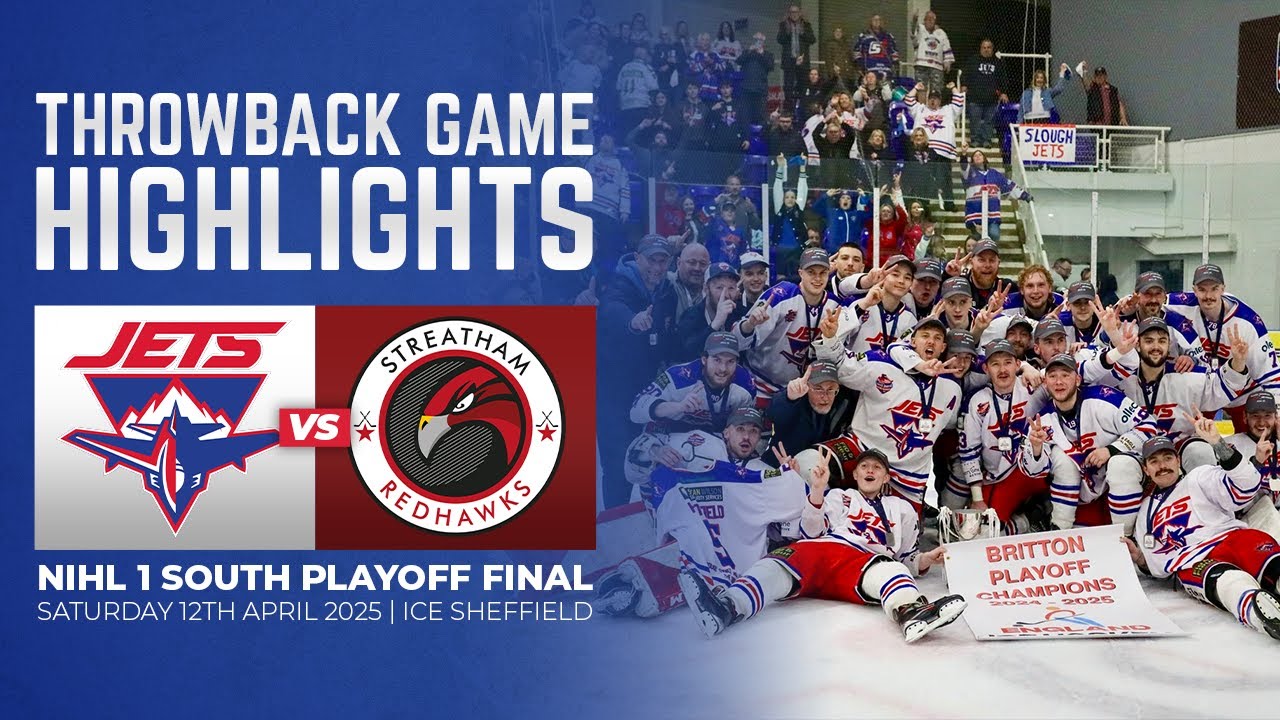 Slough Jets vs Streatham Redhawks | NIHL 1 South Playoff Final 2025