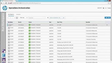 Integrating OO with HP Service Anywhere