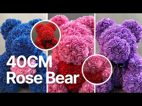 40CM Rose Bear