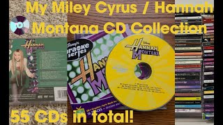 My ENTIRE Miley Cyrus and Hannah Montana CD Collection! + A Few Extras | 55 CDs in TOTAL