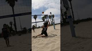 Crazy Save Moment in Beach Volleyball — No One Believed We Could Do It! 😳🔥