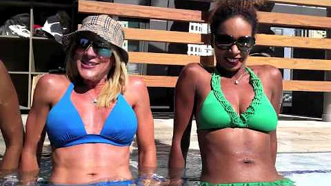 Julie's EOD in Las Vegas - Abs in the Pool Part 2