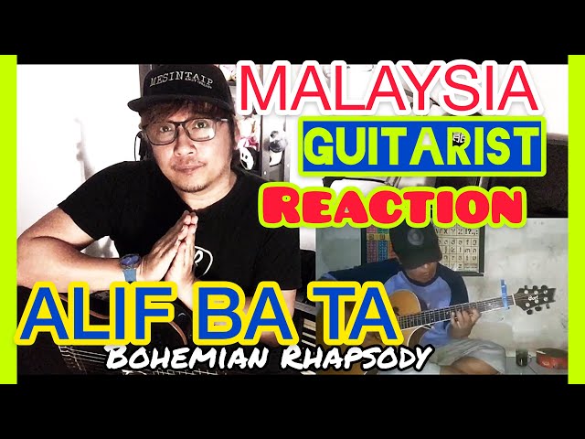 ALIP_BA_TA Bohemian Rhapsody (Queen Cover)REACTION MALAYSIA GUITARIST | ANDY IRWANDY class=