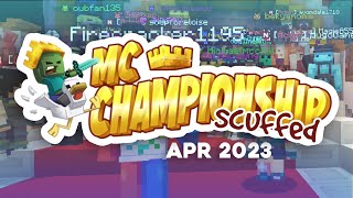 MC CHAMPIONSHIP SCUFFED  | #TeamCyanCoyotes 💙 | 1Apr 2023