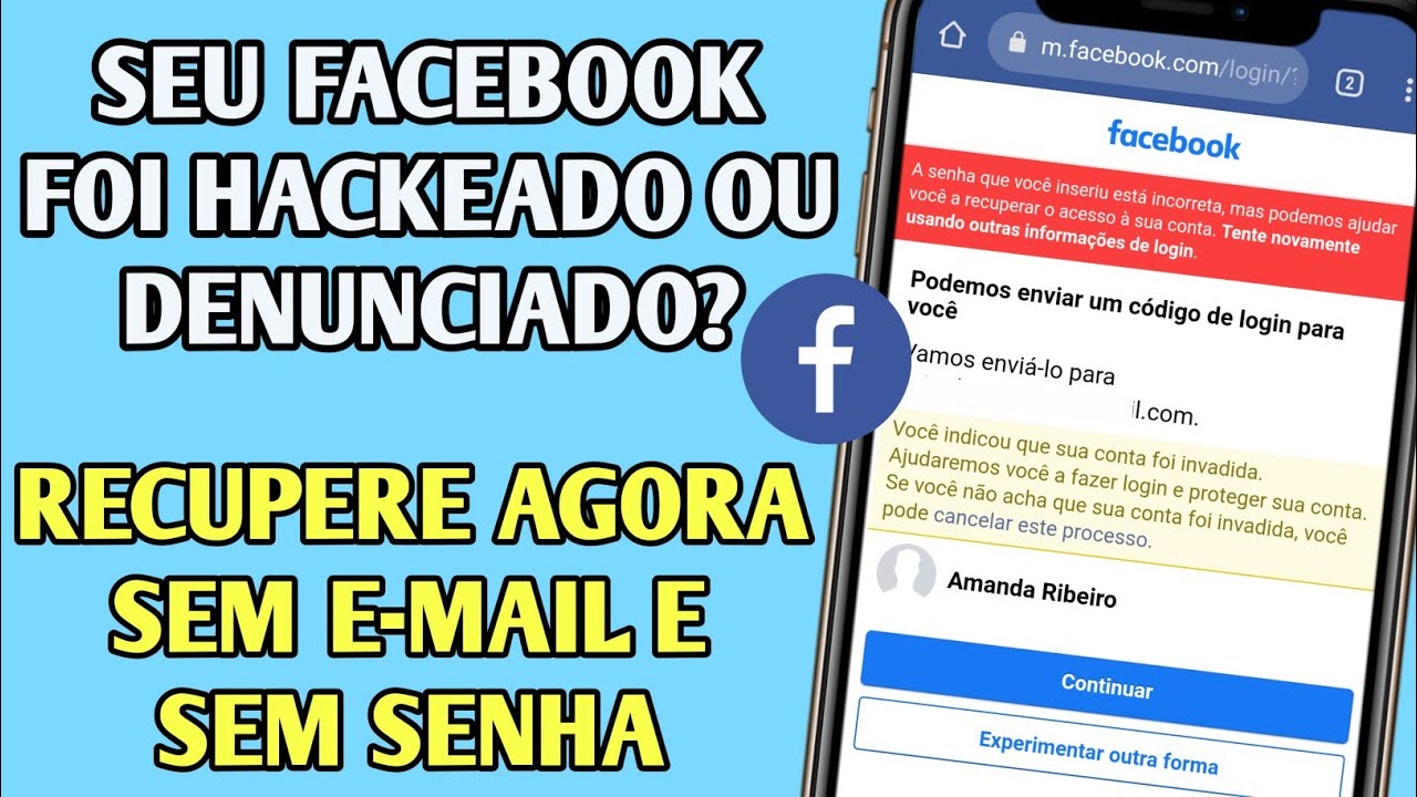 Sua conta foi hackeada. E agora?