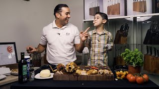 Learning to Cook with Dad EP 2 : Father and Son Cut the Cheese...and Other Things