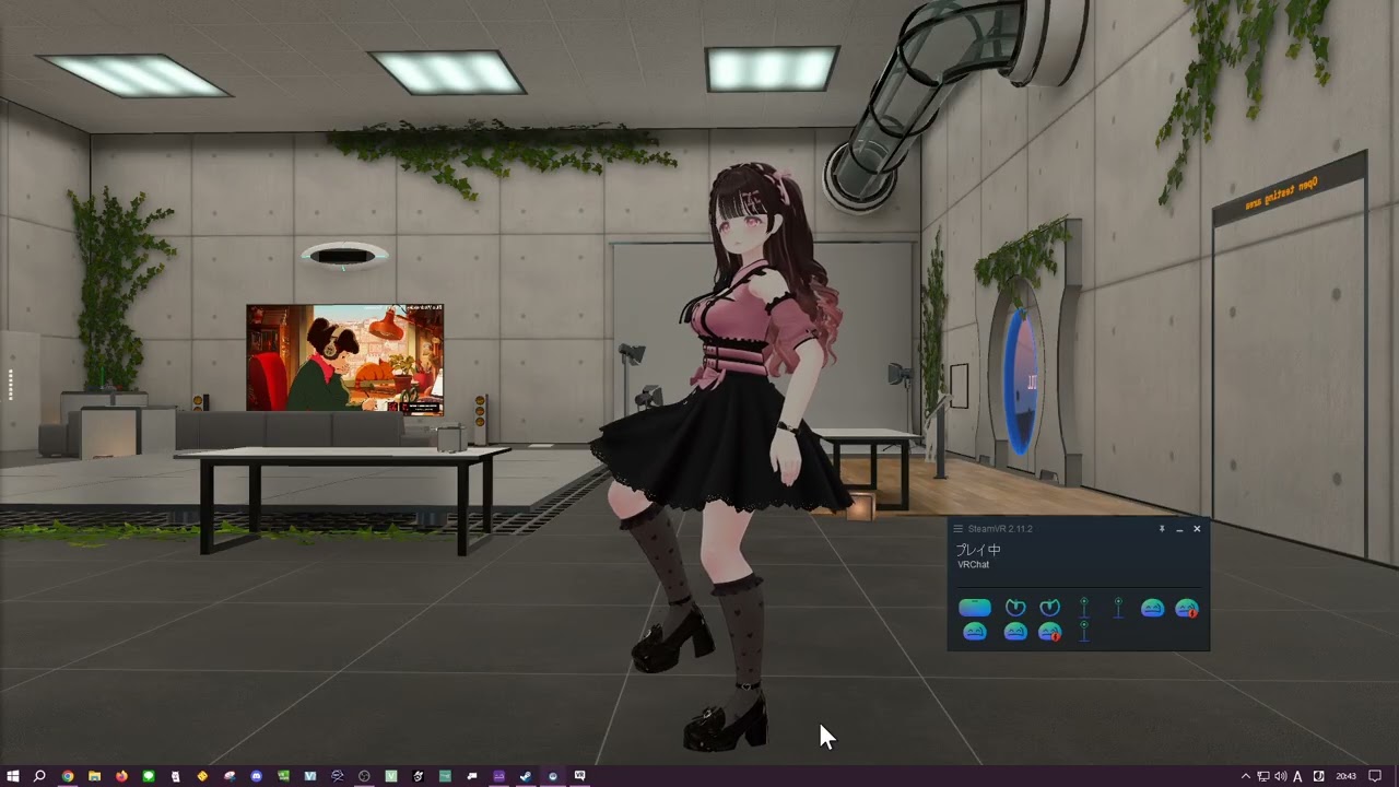 電池式slimeVRトラッカー 8点フルトラ デモ - YouTube