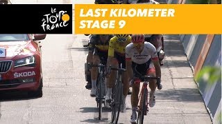 Last Kilometer Stage 9 Tour De France 2018 Youtube