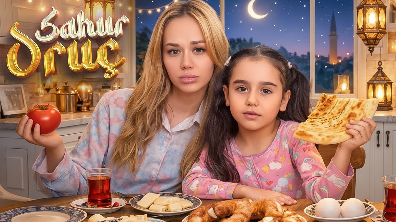 SAHUR VE ORUÇ VLOG ! RAMAZANDA BİR GÜNÜMÜZ !? | Gamze Karta Öykü Karta