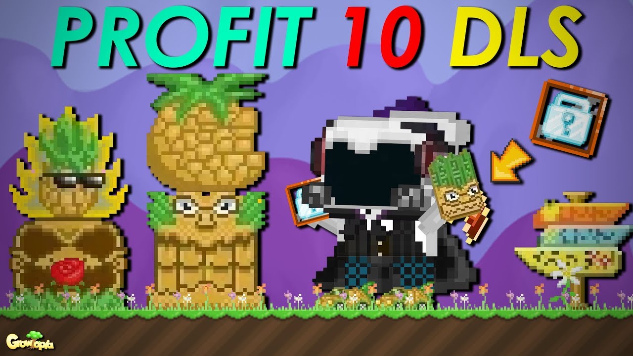 PROFIT 10 DLS !?!? CARA GAMPANG PROFIT DI EVENT PINEAPPLE !! - Growtopia Indonesia
