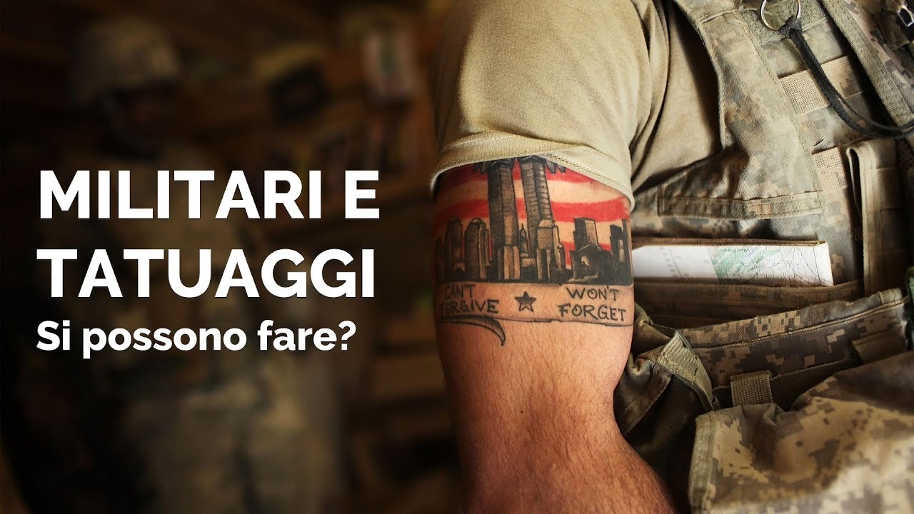 Militari E Tatuaggi Cosa Dice La Legge E La Giurisprudenza Youtube