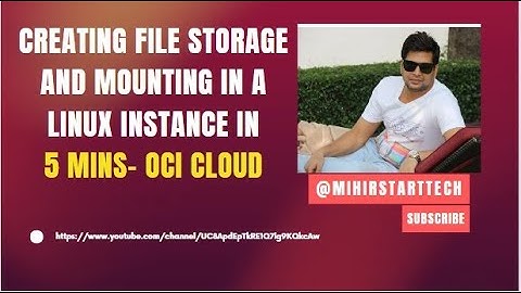 Creating File Storage and Mounting in a Linux Instance in 5 mins- OCI cloud #OCITutorial #OCILinux