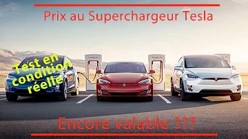 Comment payer au Supercharger Tesla ?