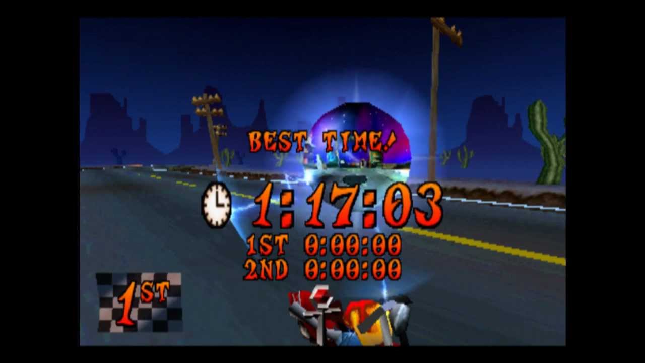 Road Crash - Platinum Relic - Crash Bandicoot 3 Warped - 105% Playthrough (Part #43)