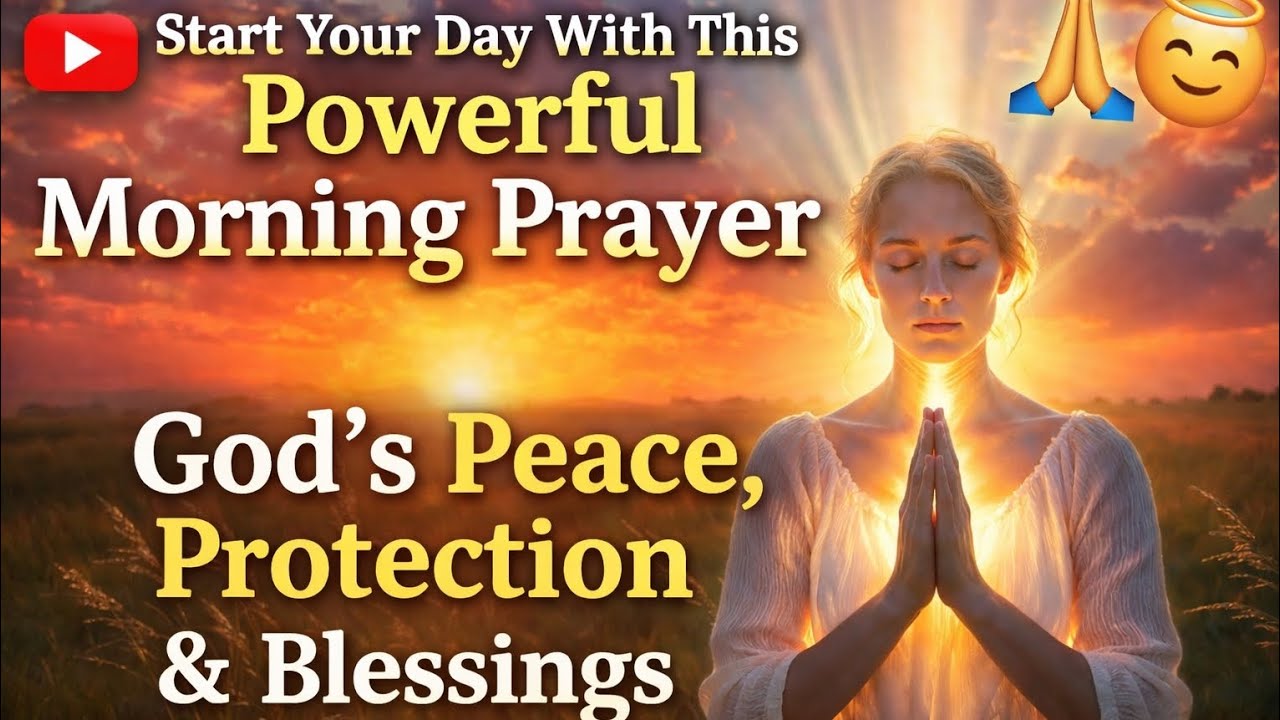 Start Your Day With This Powerful Morning Prayer | God's Peace ...