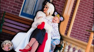 Designing CUSTOM Outfits With Cruella! | Disneyland meet & greets