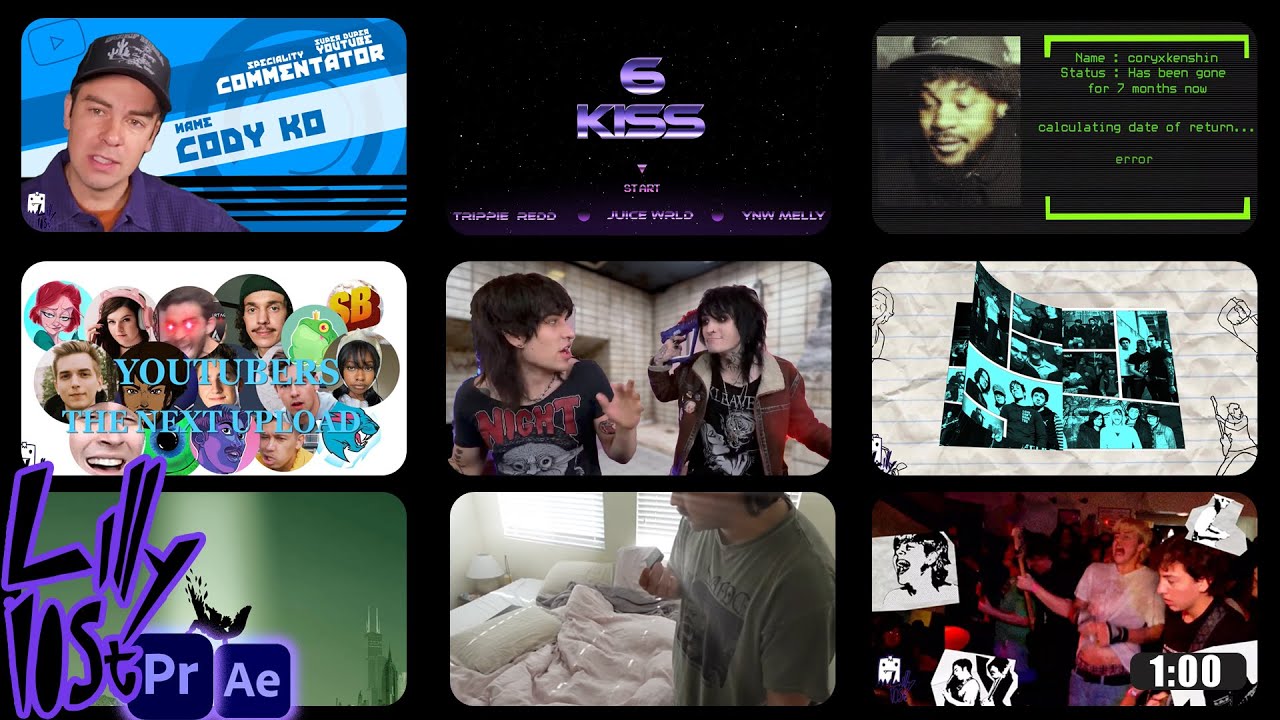 LMl0st video editing reel 2024