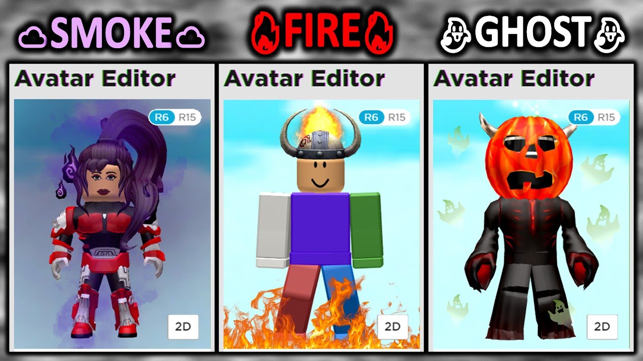 All These Accessories Have Special Effects Roblox Youtube - roblox particles hats