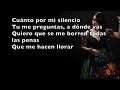 &quot;Cuanto por mi silencio&quot; Gabby Villanueva (video letra)