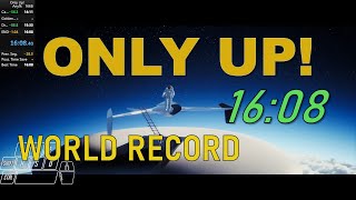 Former World Record│Only Up! Speedrun in 16:08 🇯🇵 (No Dino Skip)