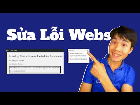 Sửa lỗi Website không tải được theme, plugin, ảnh lên WordPrerss Website