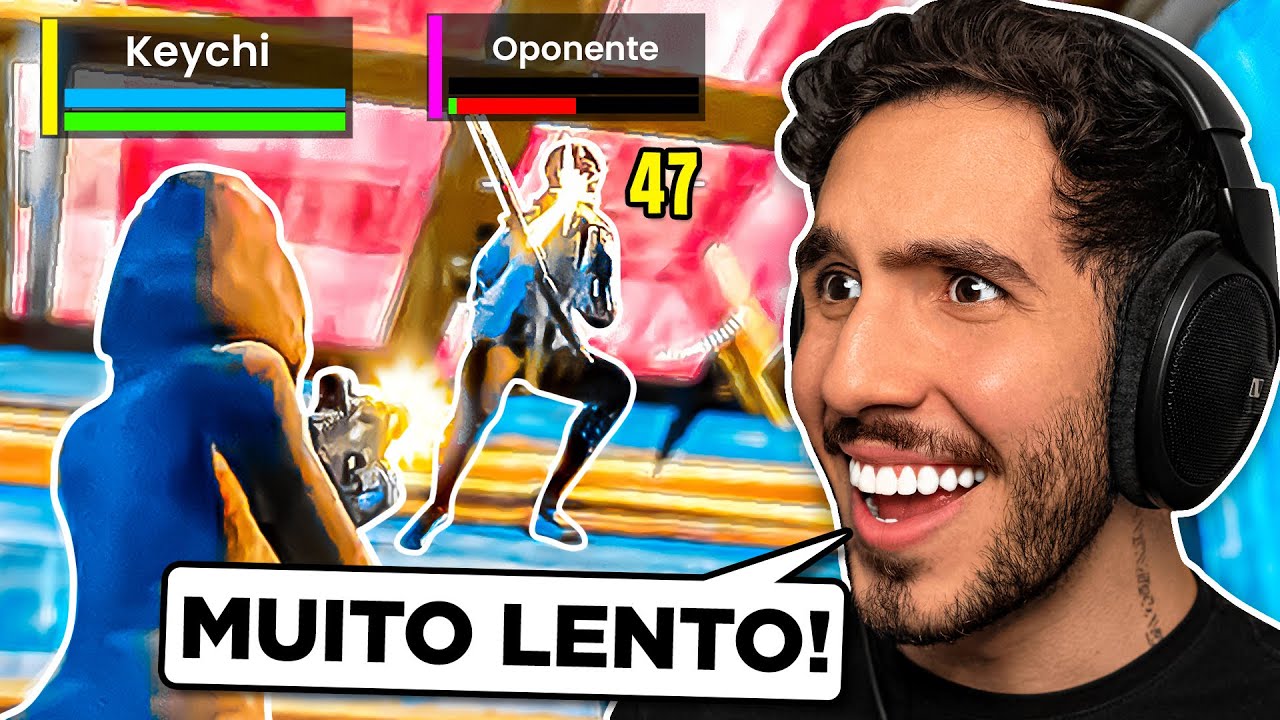 O jogador com a tela MAIS LENTA do mundo 🐌