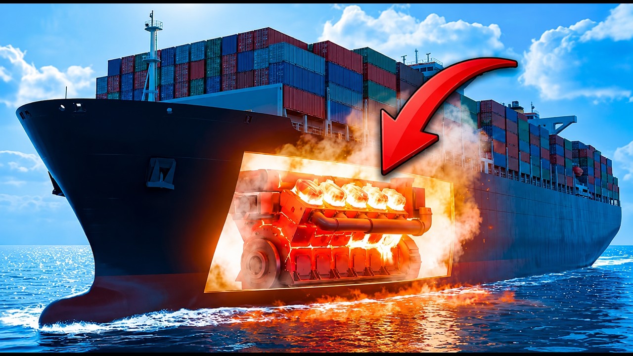 Why Ships Keep Engines Running Continuously