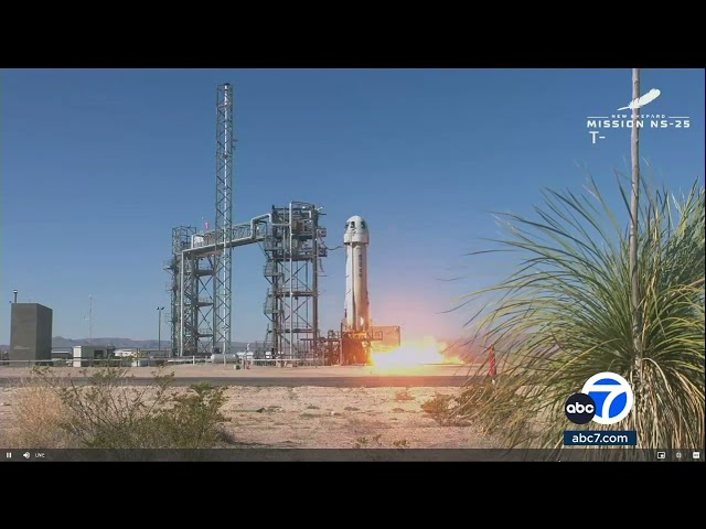 Blue Origin launches 6 tourists to the edge of space after nearly 2-year hiatus