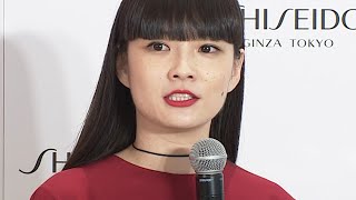 秋元梢、「気持ちで負けたくない」おうち時間は自分磨き　成果を報告　「SHISEIDO GLOBAL FLAGSHIP STORE」発表会