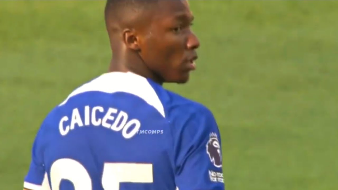 Moises Caicedo debut vs west ham | 20/08/23
