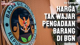 Harga Tak Wajar Pengadaan Barang Di Bgn