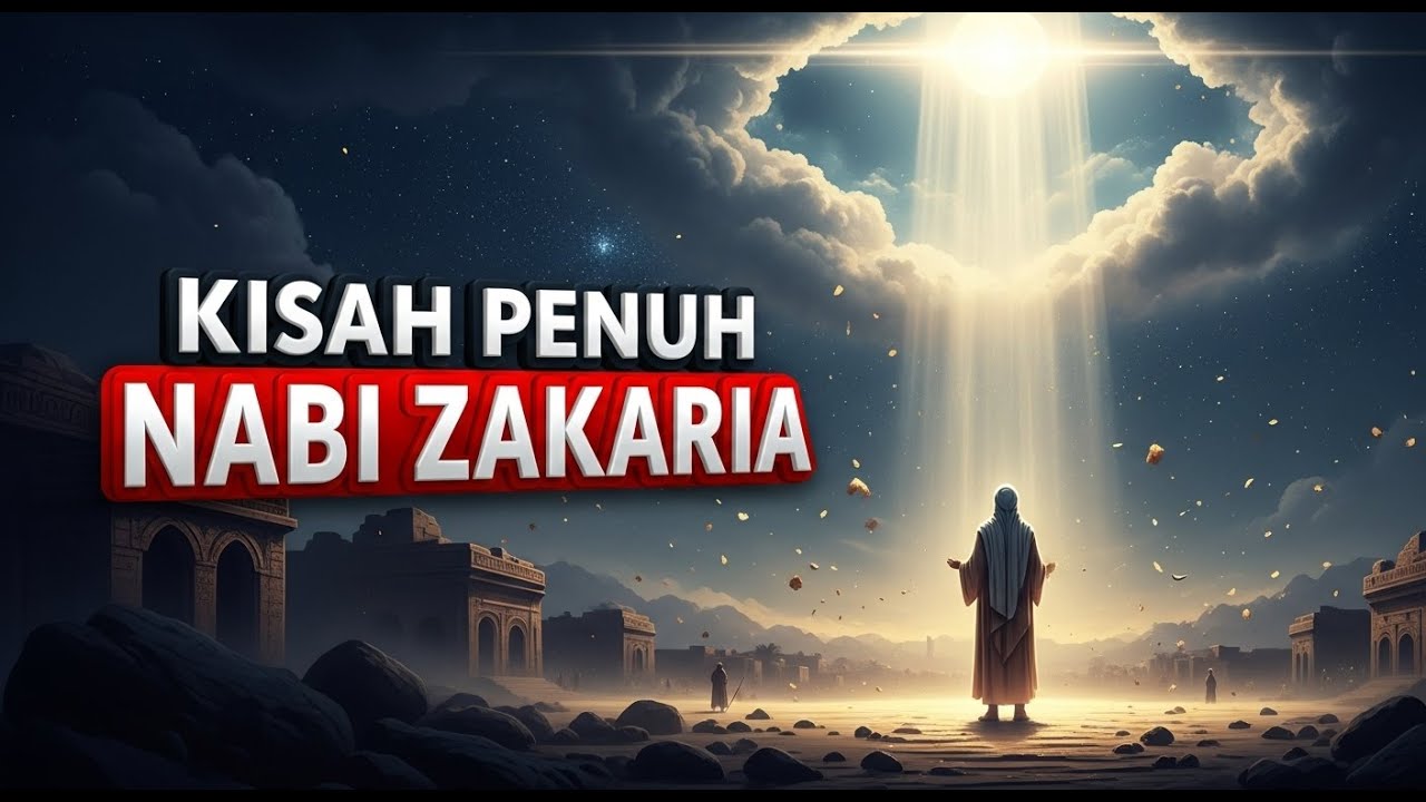 KISAH PENUH NABI ZAKARIA – Doa yang Dikabulkan Setelah Puluhan Tahun