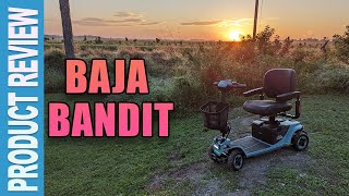 ‍♂2023 Baja Bandit Mobility Scooter Review (BA140)
