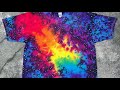 Galaxy rainbow tie dye