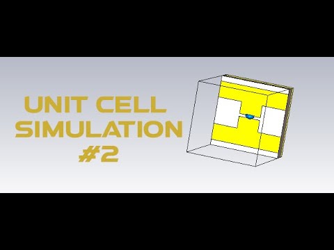 Unit cell simulation