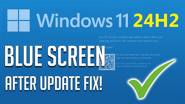 Windows 11 24H2 Cause Blue Screen 😓 Windows 11 24H2 BSOD