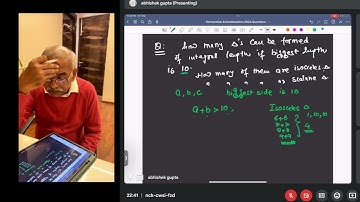 Permutation and Combination IIT JEE Mains 2024 problem . #iitjee #jeemains #jeemains2024 #maths