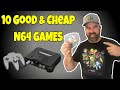 10 Good & Cheap Nintendo 64 Games Still Found Today