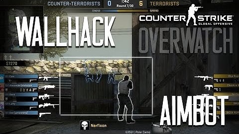 CS:GO - wallhack and aimbot - Overwatch feed