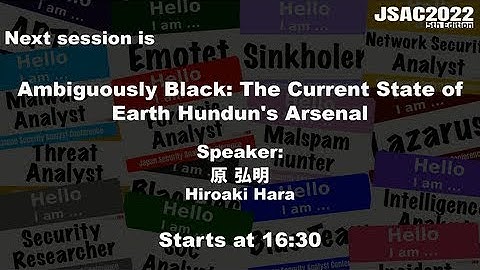 [JSAC2022] Ambiguously Black: The Current State of Earth Hundun