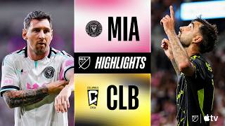 Inter Miami CF vs. Columbus Crew | Full Match Highlights | Messi RETURNS FOLLOWING WORLD CUP! screenshot 2