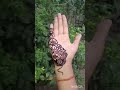 Arabic mehndi simple mehndi #mehndi #henna #hennatattoodesign #trending #shorts #viralvideo