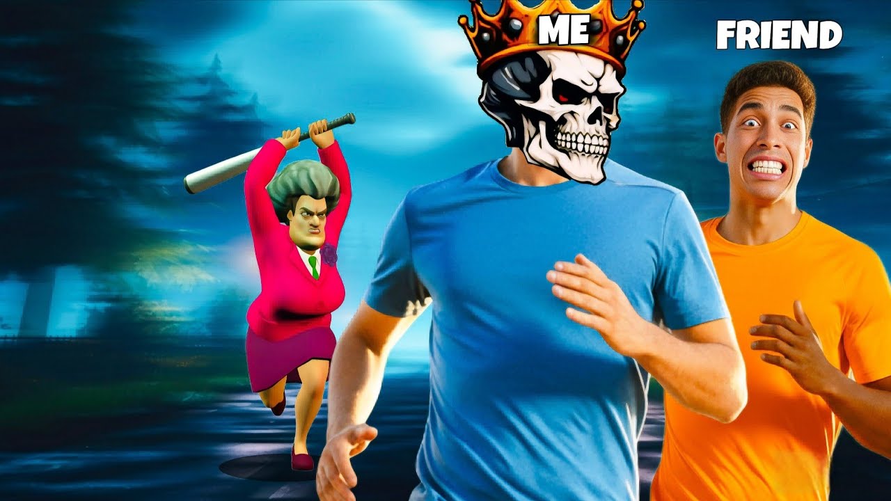 PLAYING SCARY TEACHER MULTIPLAYER GAME