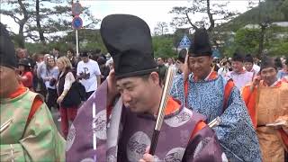 「５月の京都見てある記」 ⑮ 嵐山・三船祭（5月19日)