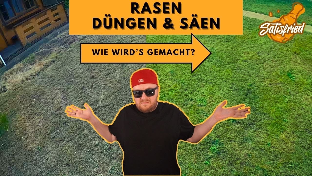 Rasen RICHTIG dngen und sen? Kein Problem, wenn man Profi ist..