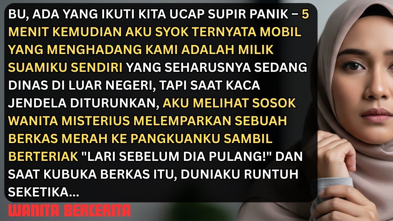 BU, ADA YANG IKUTI KITA UCAP SUPIR PANIK – 5 MENIT KEMUDIAN AKU SYOK TERNYATA…