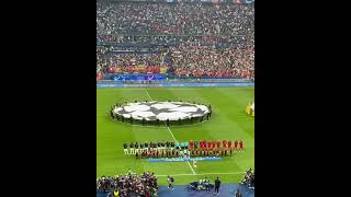 Champions League Anthem in 2022 Final | Real Madrid vs Liverpool