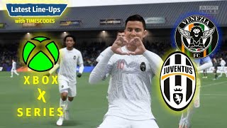 Venezia v Juventus - Serie A - FIFA 22 Gameplay - Xbox Series X - Latest Line-Ups