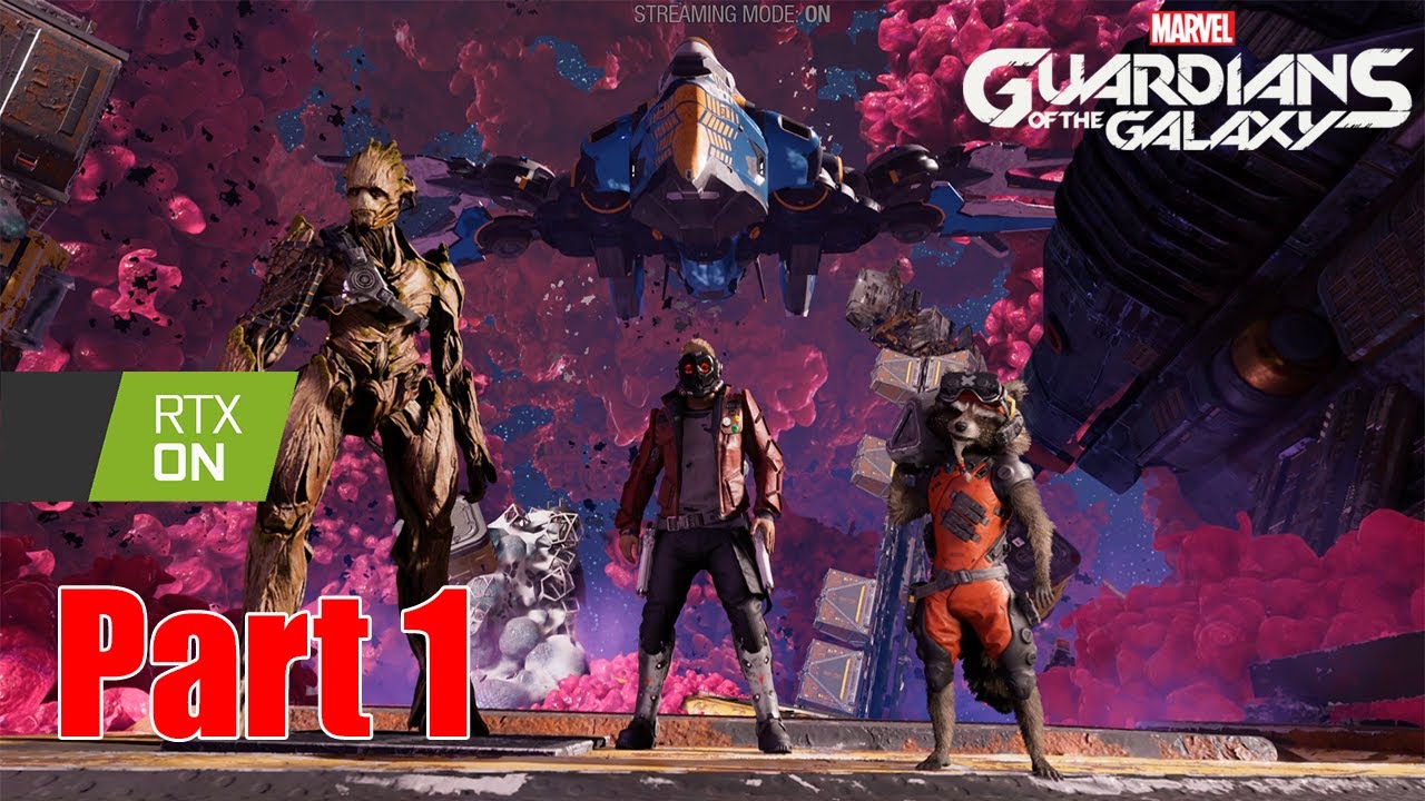 MARVEL'S GUARDIANS OF THE GALAXY Gameplay Walkthrough Part 1 [PC 21:9 ...